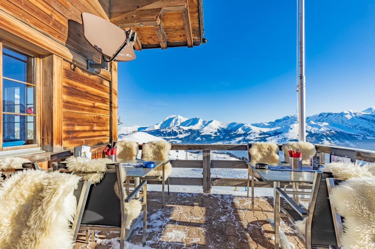 Berghotel Leiterli Lenk Bagian luar foto