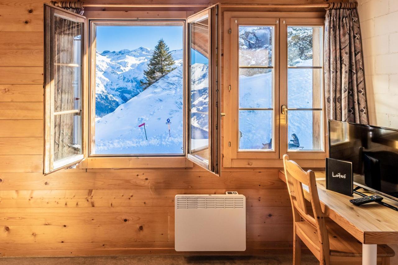 Berghotel Leiterli Lenk Bagian luar foto