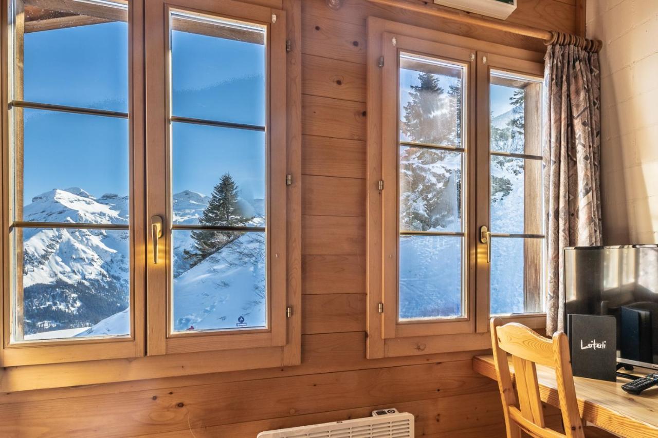 Berghotel Leiterli Lenk Bagian luar foto