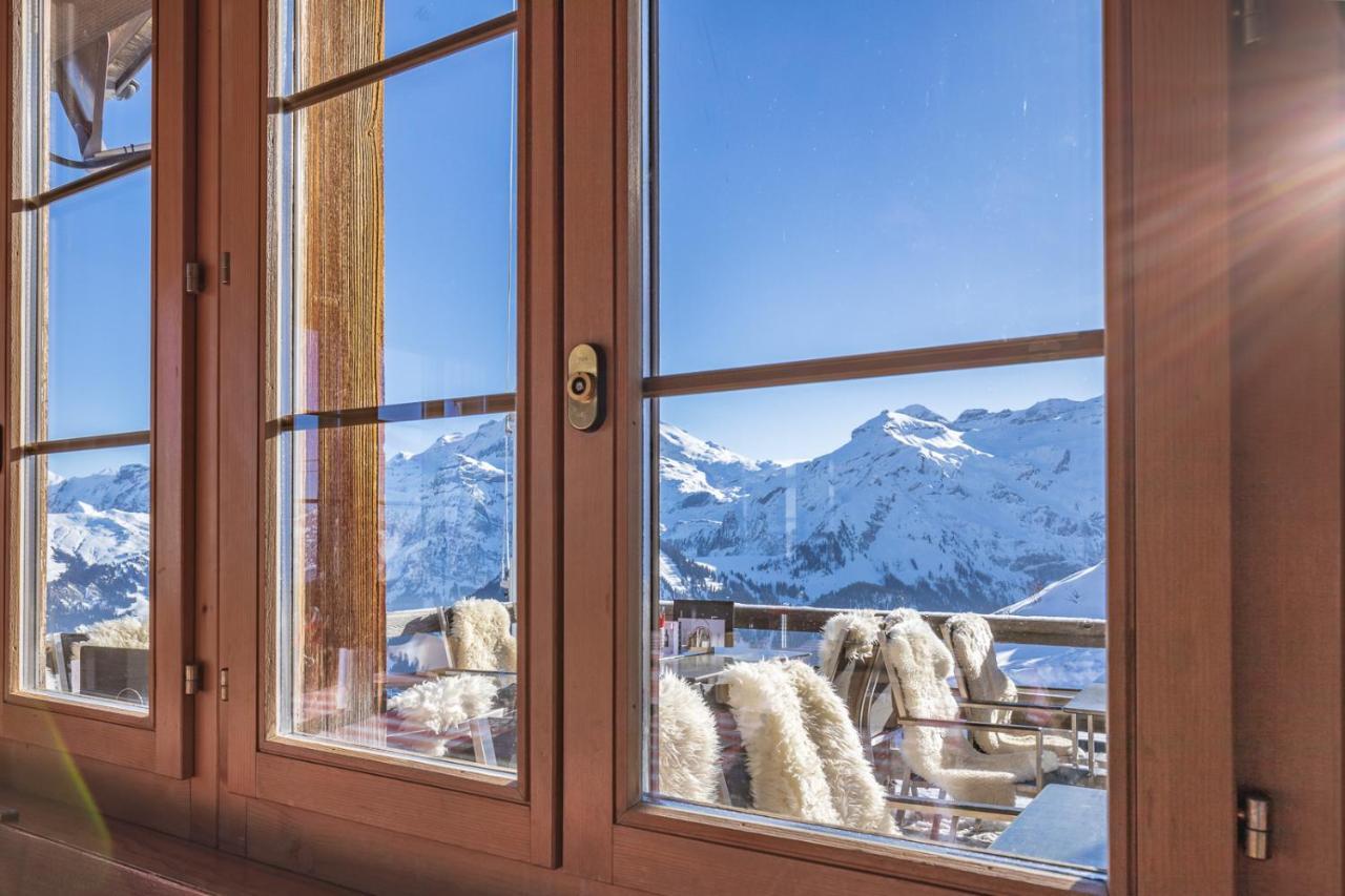 Berghotel Leiterli Lenk Bagian luar foto