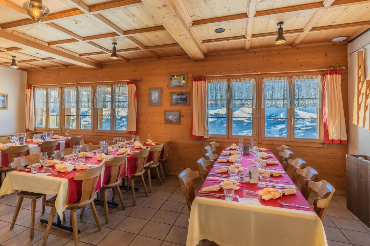 Berghotel Leiterli Lenk Bagian luar foto