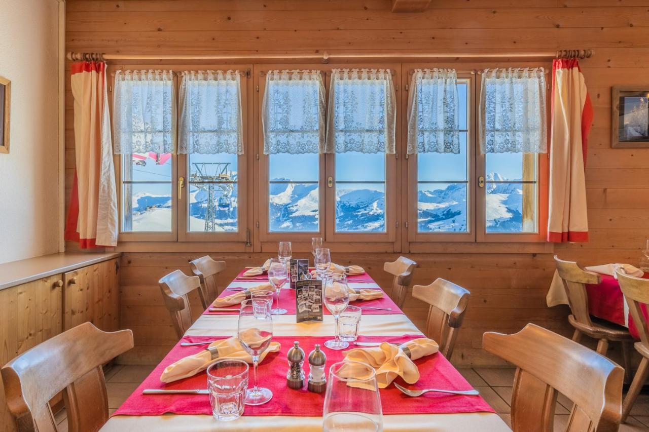Berghotel Leiterli Lenk Bagian luar foto