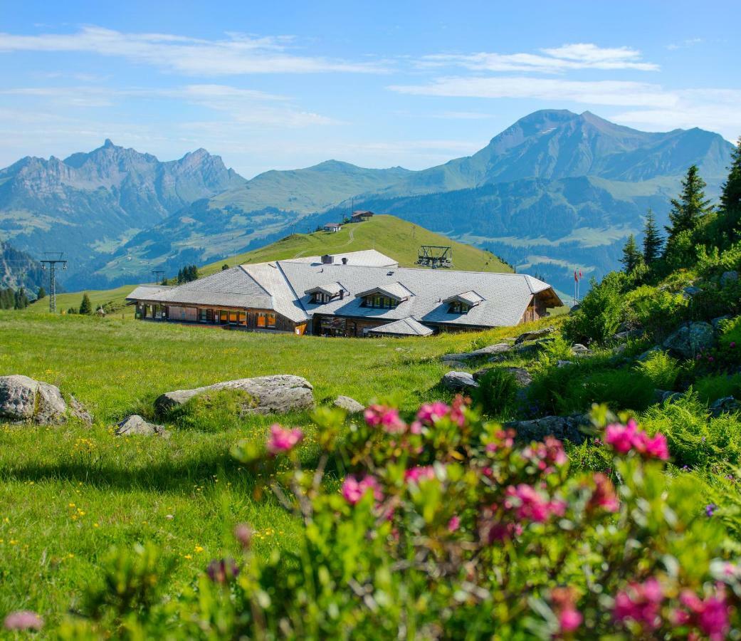 Berghotel Leiterli Lenk Bagian luar foto